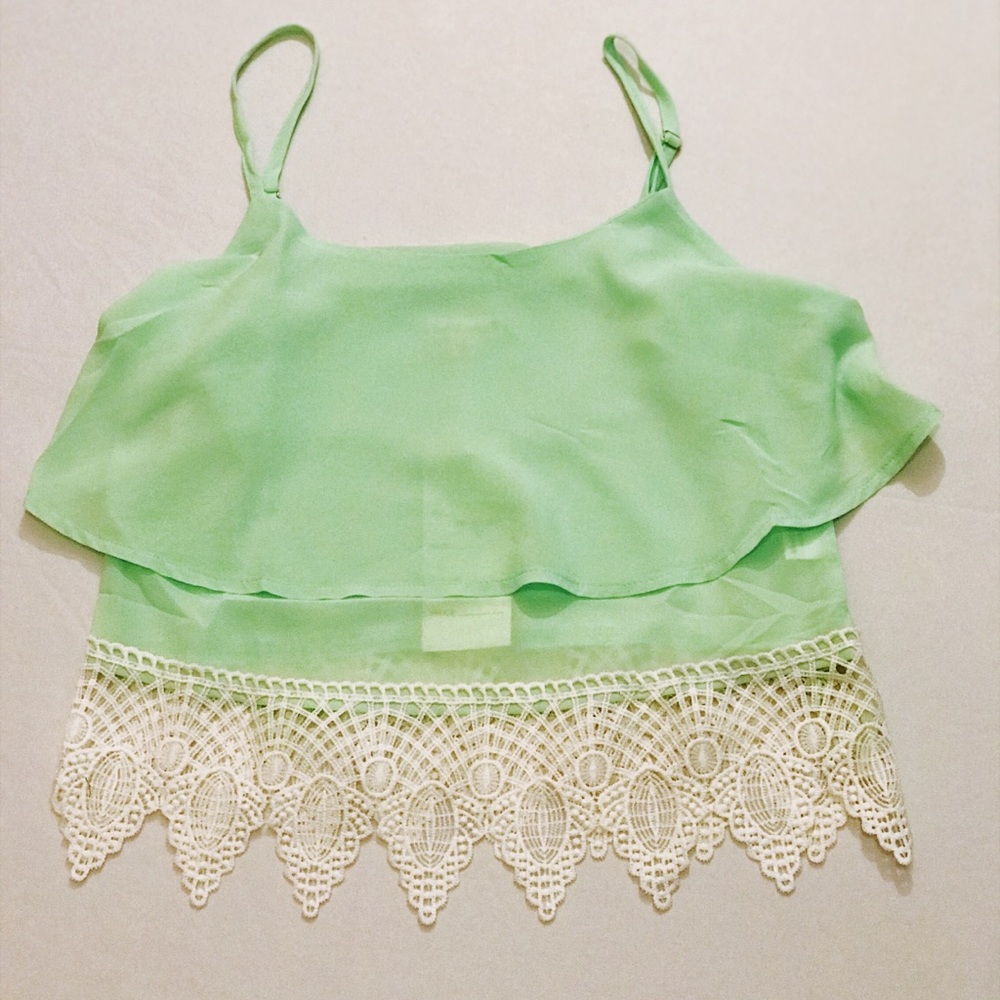 Spaghetti Strap Crop Top